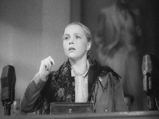 Марецкая в фильме «Член правительства», 1939