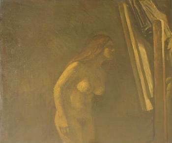 «У мольберта», 1982 г.