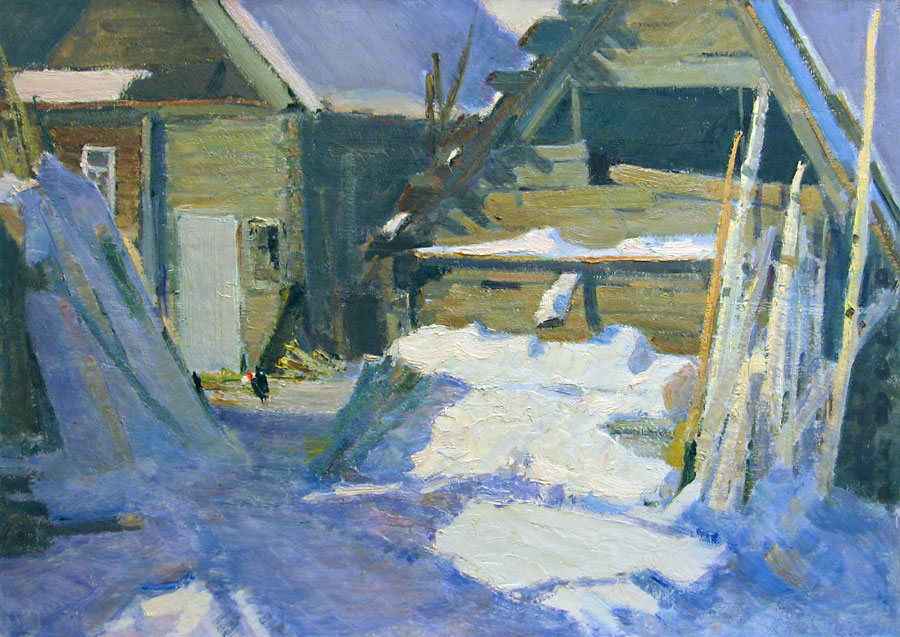 Маевский Д. Голубые тени. 1962