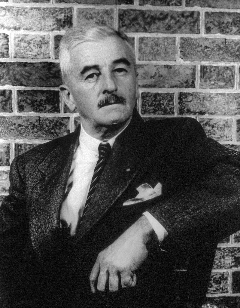 Carl Van Vechten - William Faulkner (greyscale and cropped) 2.jpg