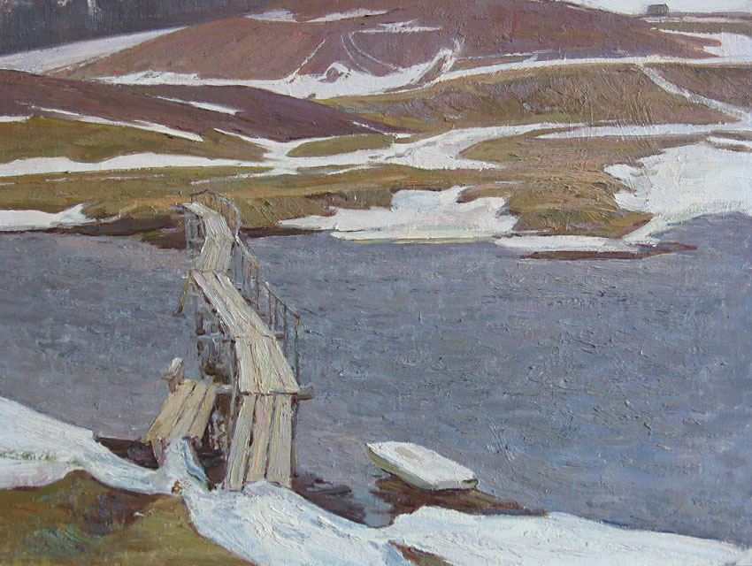Маевский Д. Ветреный день. 1975