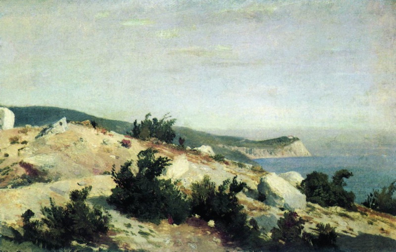Мыс Ай-Тодор. Крым. 1879