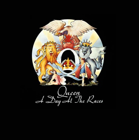Обложка альбома «A Day at the Races» (Queen, 1976)