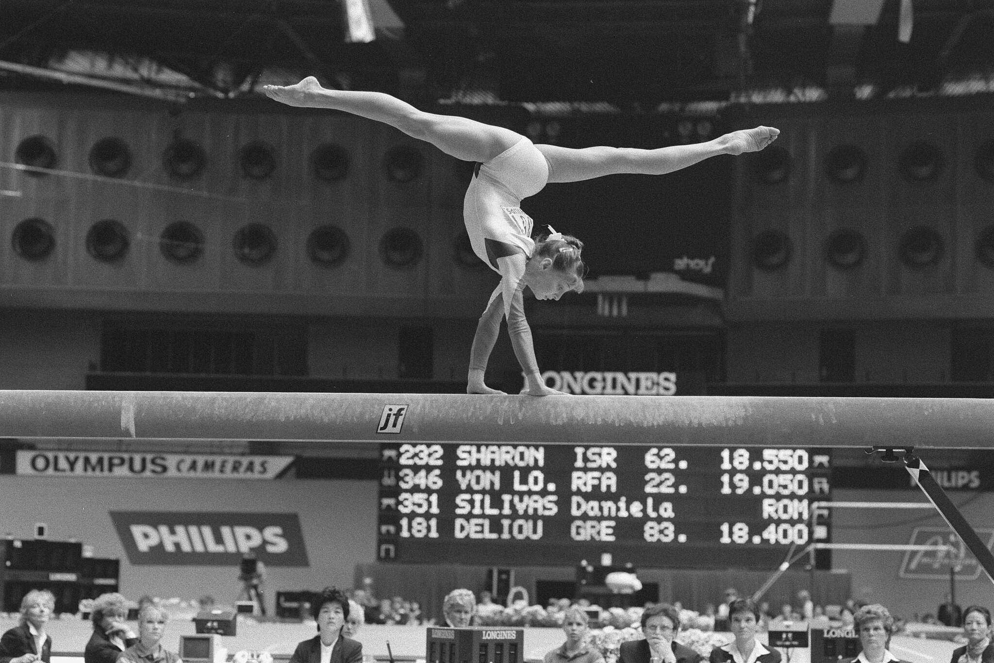 Селиваш на чемпионате Европы в Москве, 1987