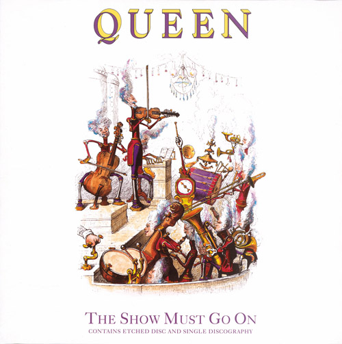 Обложка сингла The Show Must Go On