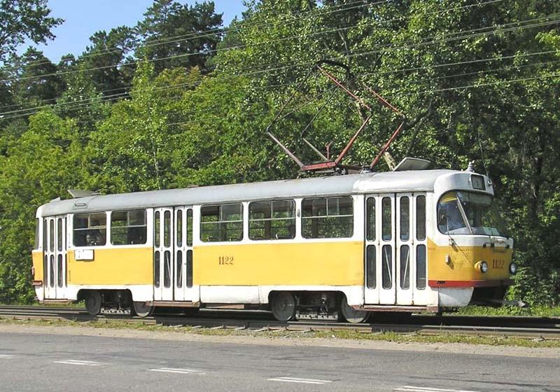 Tatra T3SU № 1122, маршрут № 7