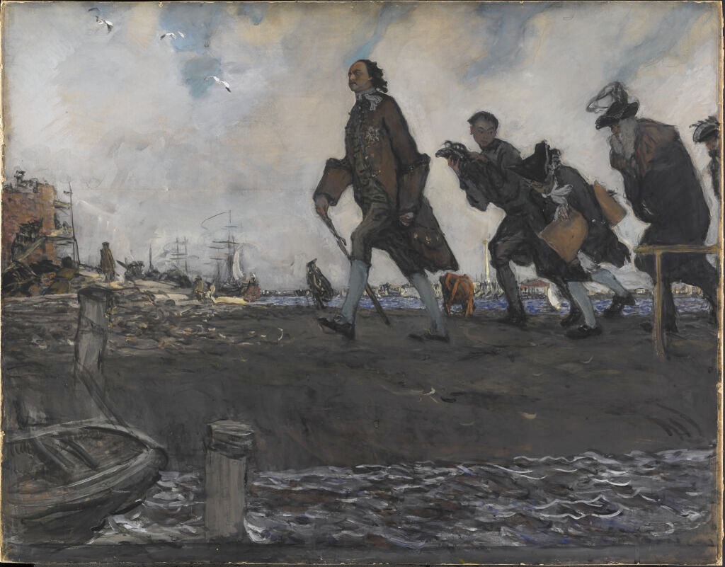 Файл:Пётр 1 (картина Серова).jpg