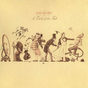 Обложка альбома «A Trick of the Tail» (Genesis, 1976)