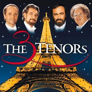 Обложка альбома «The Three Tenors: Paris 1998» (Три тенора, 1998)