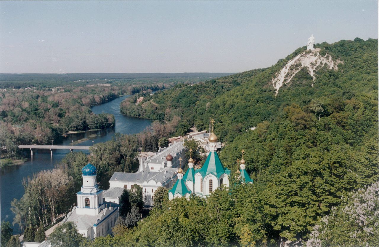 Северский Донец и Святогорская Лавра. 2006 2.jpg