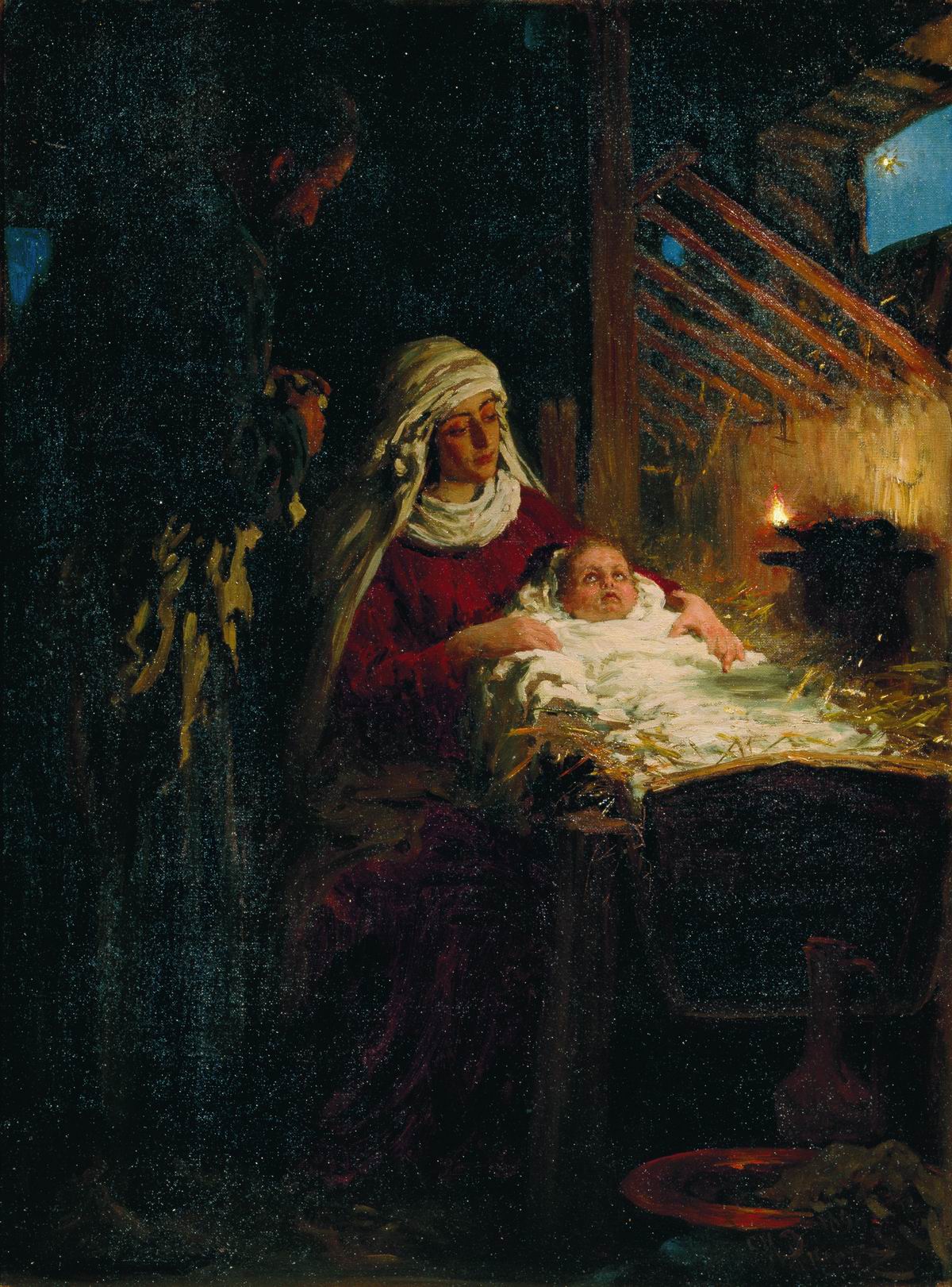 Файл:Репин Илья Рождество Христово 1890.jpg