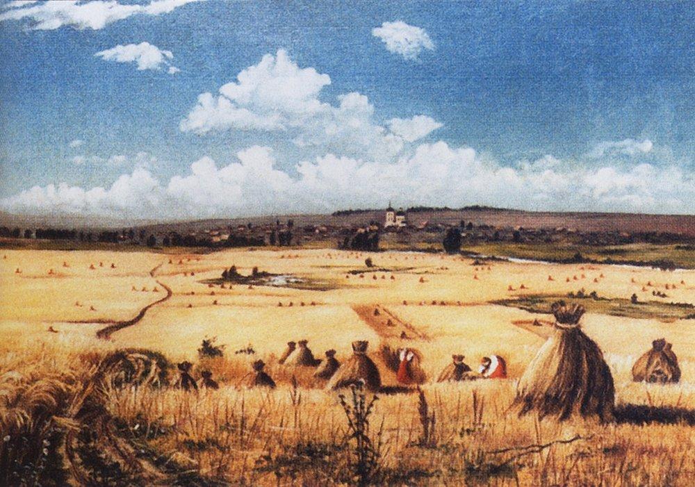 Жатва. 1850-е