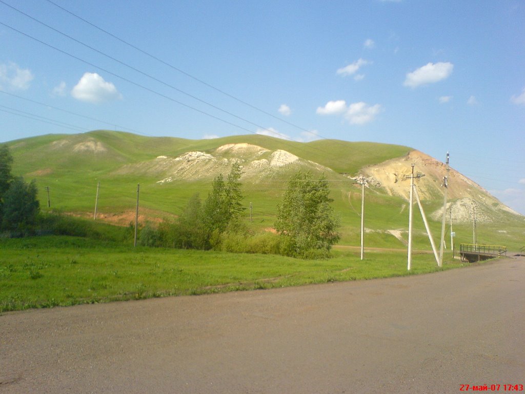 Фотография горы Алебастровой